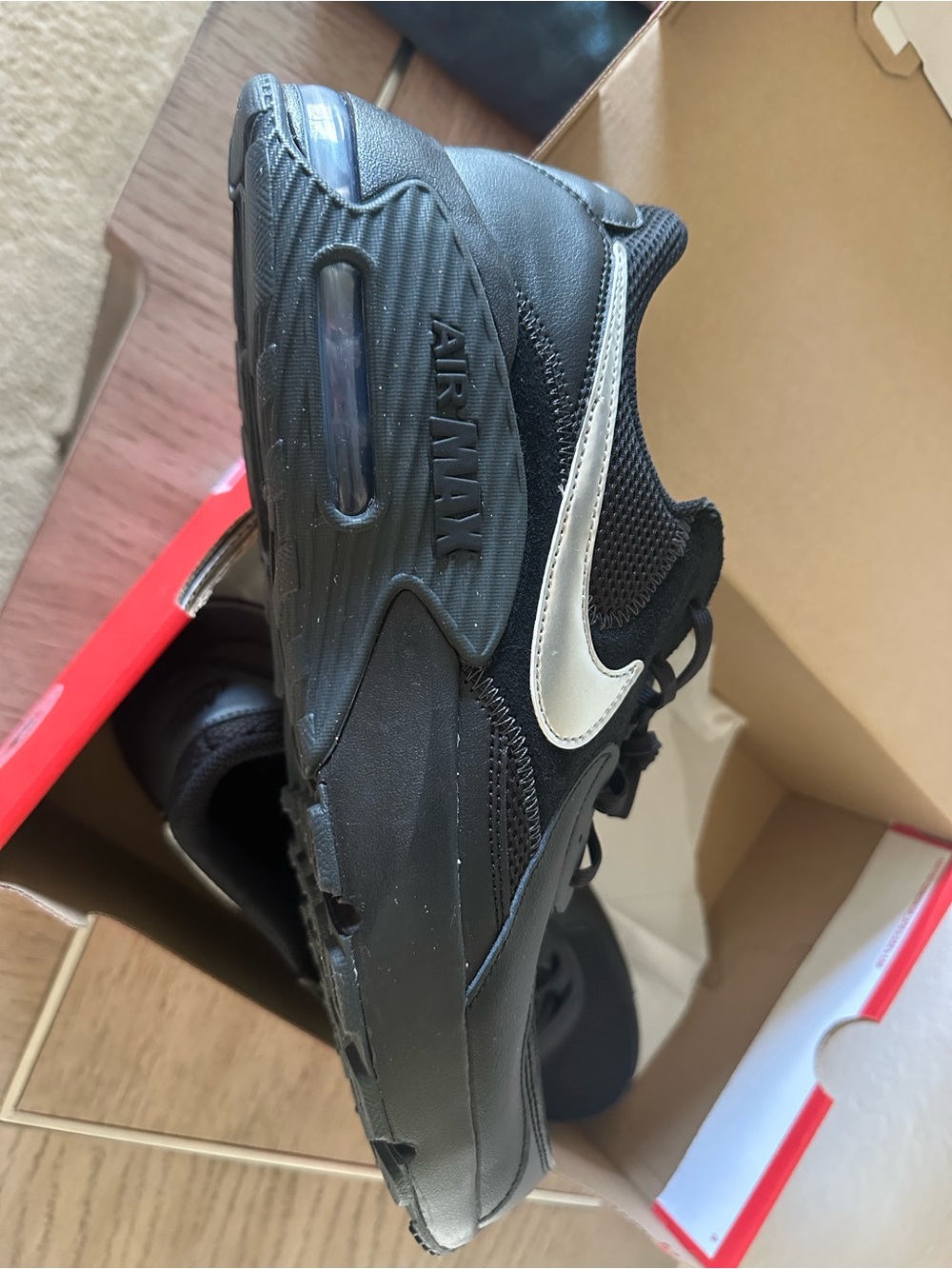 Men’s Nike Air Max Excee Black/White Athletic Sneakers